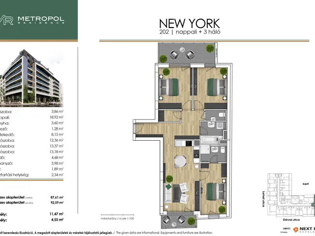 Eladó lakás Budapest XIII. kerület, Lőportárdűlő 93 nm
