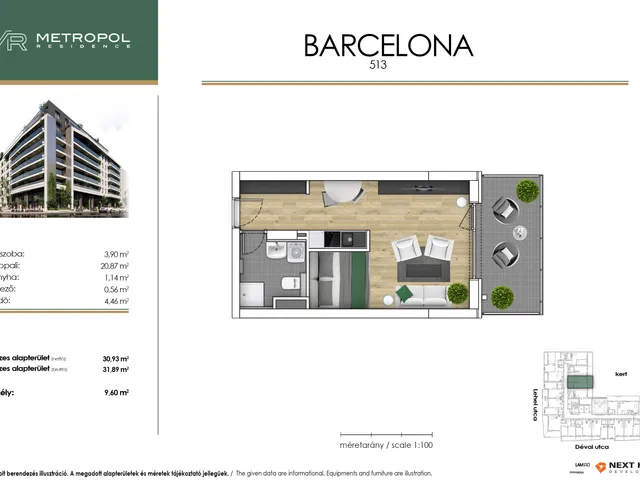 Eladó lakás Budapest XIII. kerület, Lőportárdűlő 32 nm