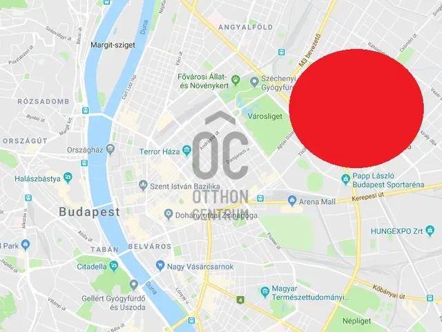Eladó telek Budapest XIV. kerület, Istvánmező 9989 nm