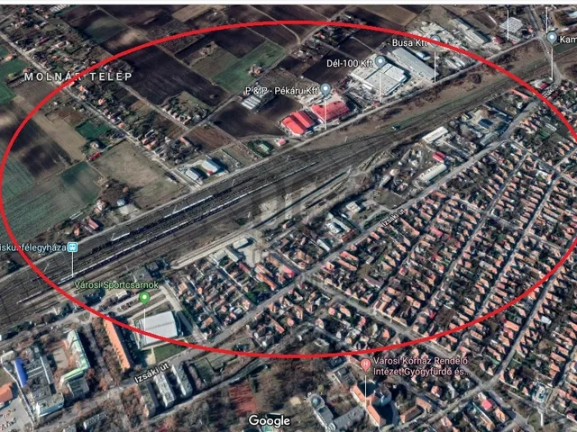 Eladó telek Kiskunfélegyháza 9579 nm