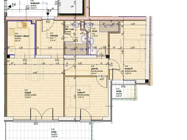 Eladó lakás Szeged, Északi városrész 79 nm