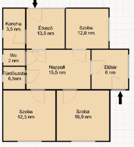 Eladó ház Nyírtass 110 nm