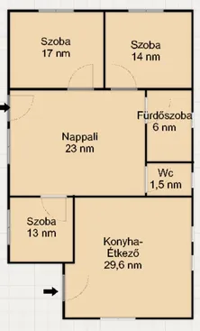 Eladó ház Nyírtass 103 nm