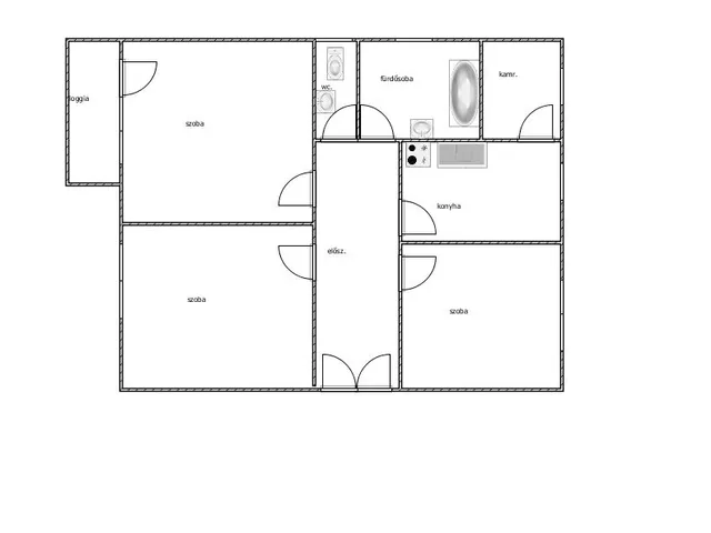 Eladó lakás Szolnok, Belváros 76 nm