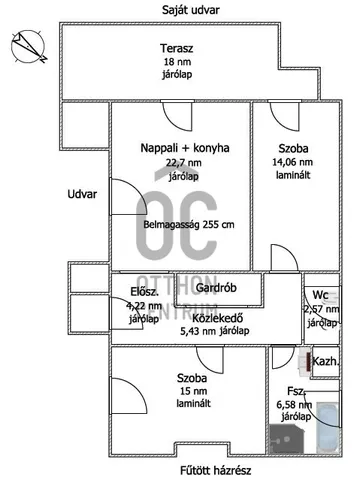 Eladó ház Makó 72 nm