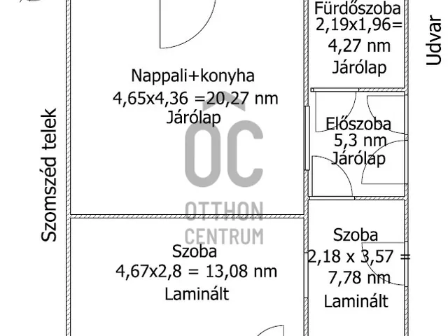 Eladó ház Ferencszállás 51 nm