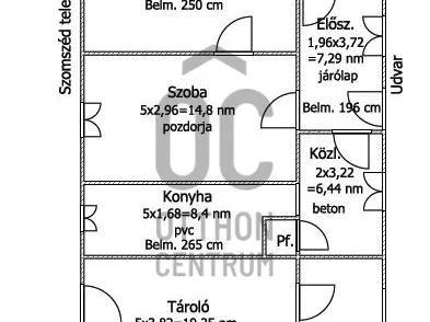 Eladó ház Kiszombor 69 nm
