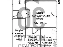 Eladó ház Makó 90 nm