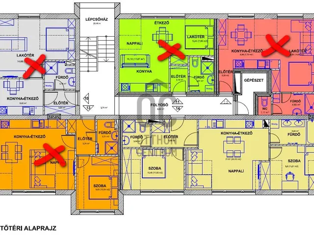 Eladó lakás Makó 56 nm