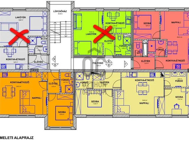 Eladó lakás Makó 62 nm