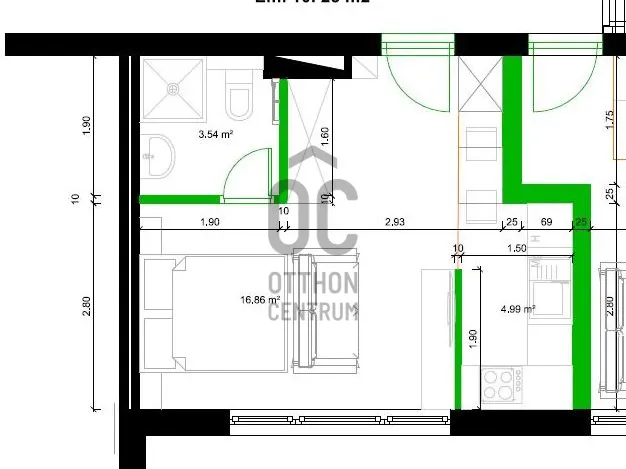 Eladó lakás Makó 25 nm