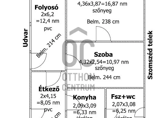 Eladó ház Csanádpalota 61 nm