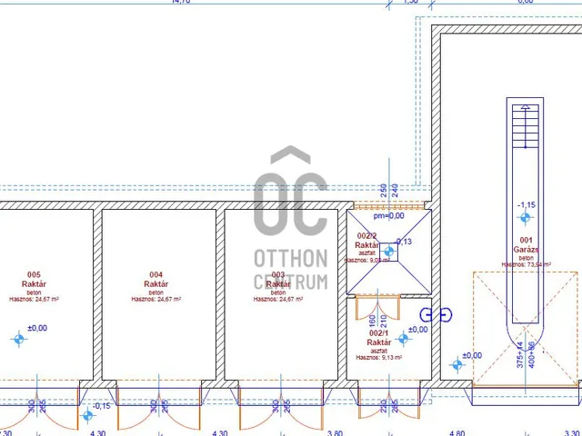 Eladó kereskedelmi és ipari ingatlan Makó 167 nm