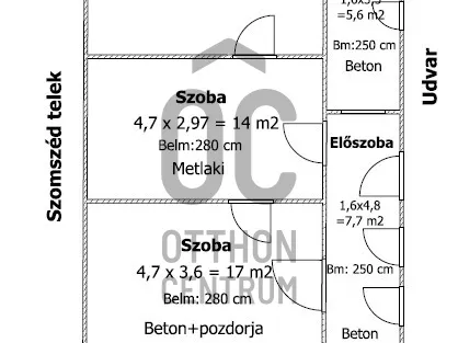 Eladó ház Pitvaros 79 nm