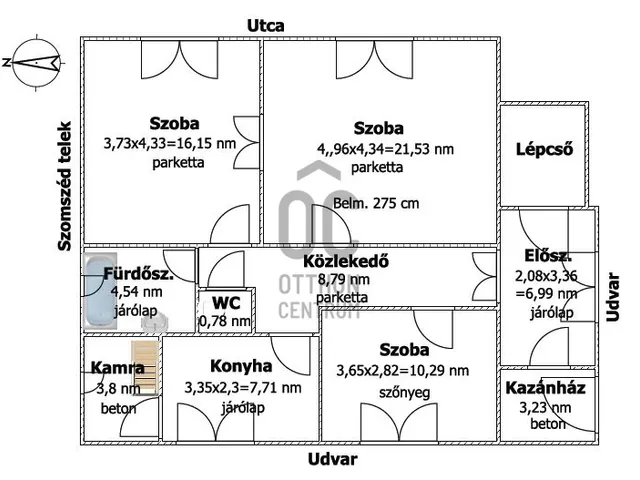 Eladó ház Szeged 84 nm
