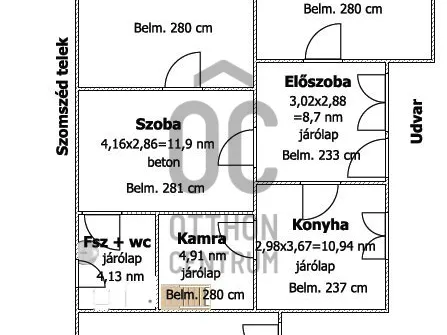 Eladó ház Csanádpalota 79 nm
