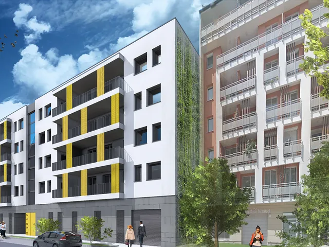 Eladó új építésű lakópark Budapest XIV. kerület, Törökőr, Bíbor utca 10-12 12 nm