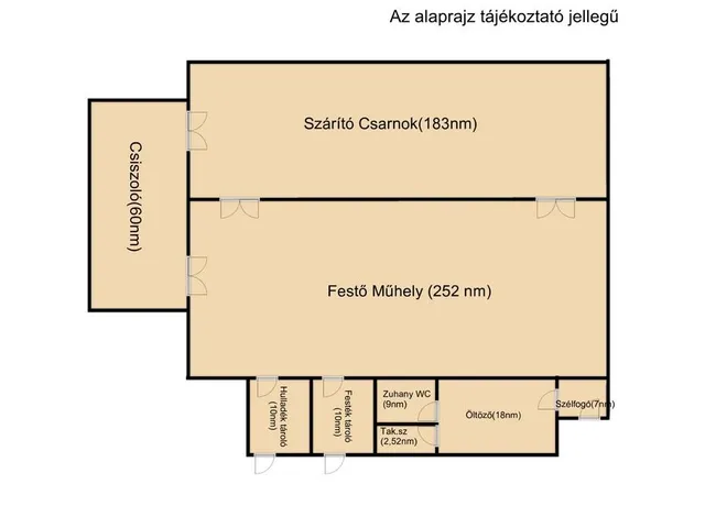 Eladó kereskedelmi és ipari ingatlan Püspökladány 545 nm