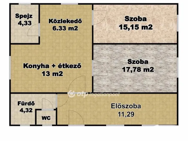 Eladó ház Nádudvar 80 nm