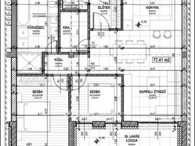 Eladó lakás Hajdúszoboszló 76 nm