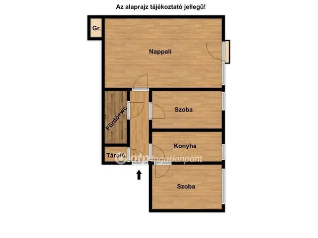 Eladó lakás Hajdúszoboszló 51 nm