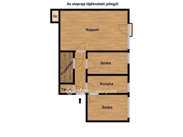 Eladó lakás Hajdúszoboszló 51 nm