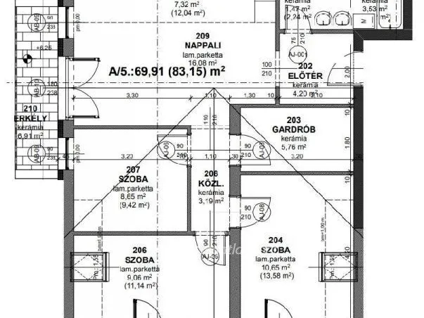 Eladó lakás Hajdúszoboszló 70 nm