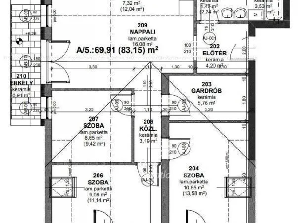 Eladó lakás Hajdúszoboszló 70 nm