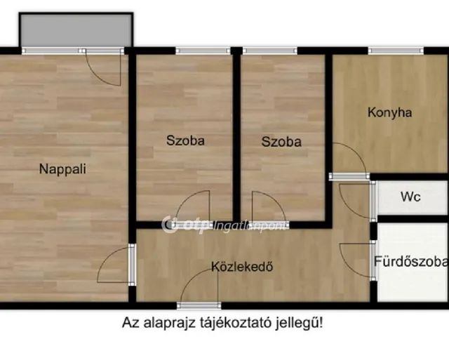 Eladó lakás Hajdúszoboszló 53 nm