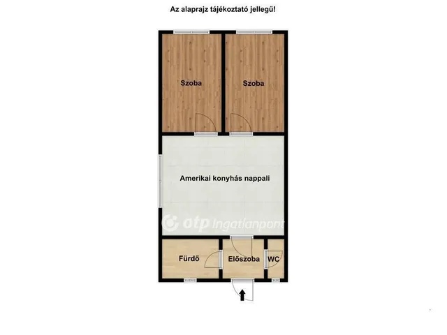 Eladó lakás Hajdúszoboszló 55 nm