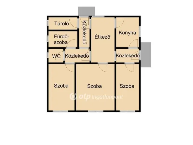 Eladó ház Tiszacsege 84 nm