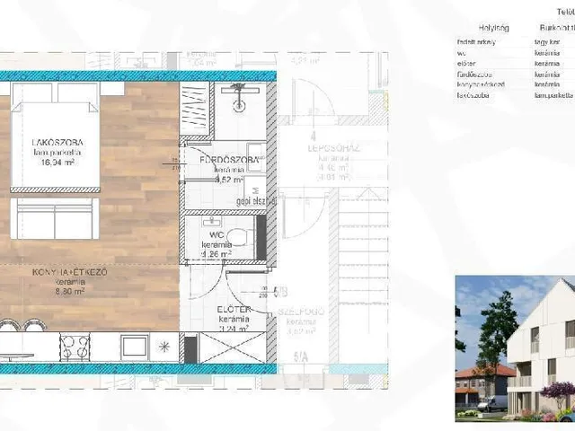 Eladó lakás Hajdúszoboszló 34 nm