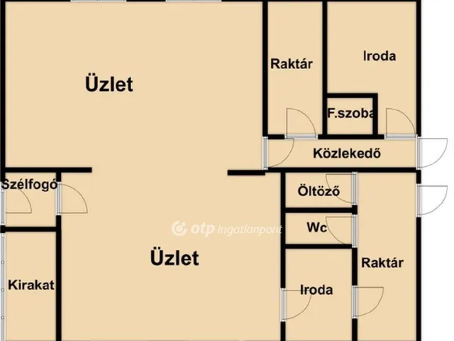 Eladó kereskedelmi és ipari ingatlan Debrecen 100 nm