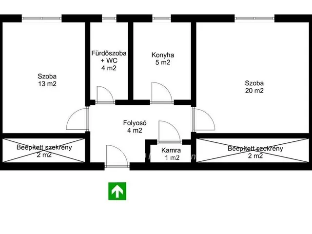 Eladó lakás Debrecen, Dobozi lakótelep 51 nm