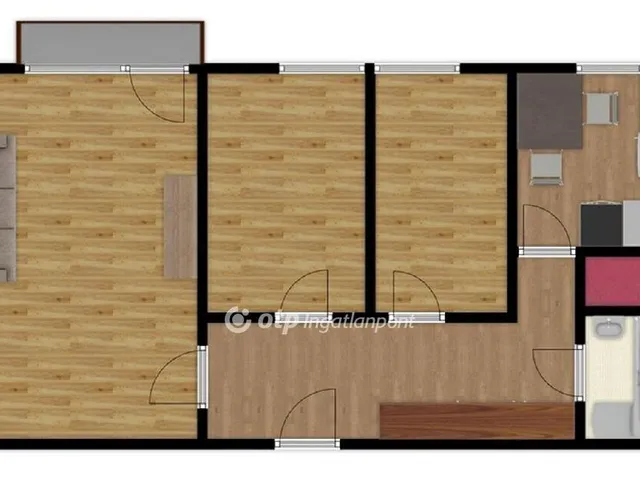 Eladó lakás Debrecen, Tócóskert 61 nm