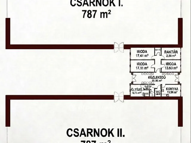 Kiadó kereskedelmi és ipari ingatlan Debrecen 1711 nm