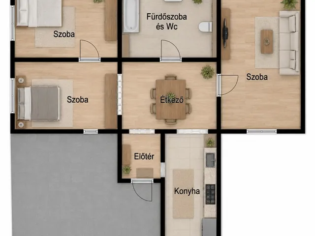 Eladó ház Polgár 70 nm