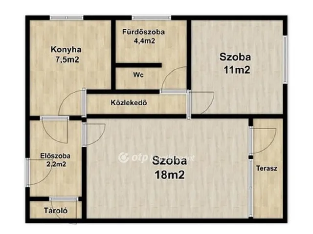 Eladó lakás Hajdúszoboszló 50 nm