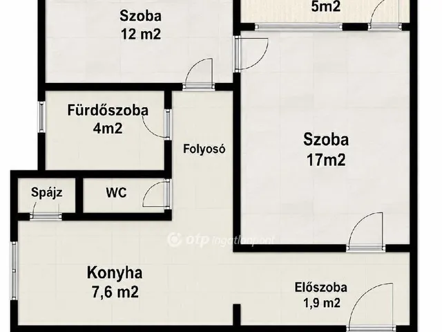 Eladó lakás Debrecen 53 nm