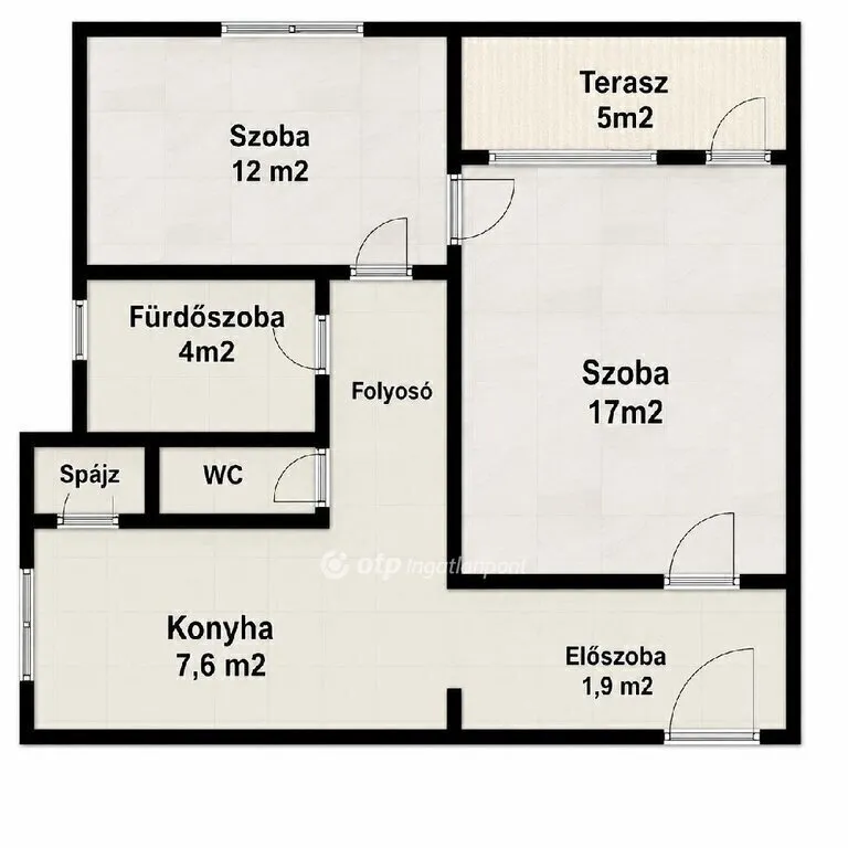 Apartment in Debrecen, Belváros - View 2