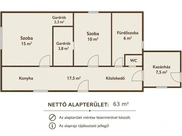 Eladó ház Nádudvar 63 nm