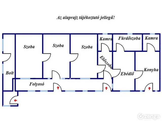 Eladó ház Berekböszörmény 154 nm