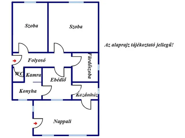 Eladó ház Biharkeresztes 72 nm