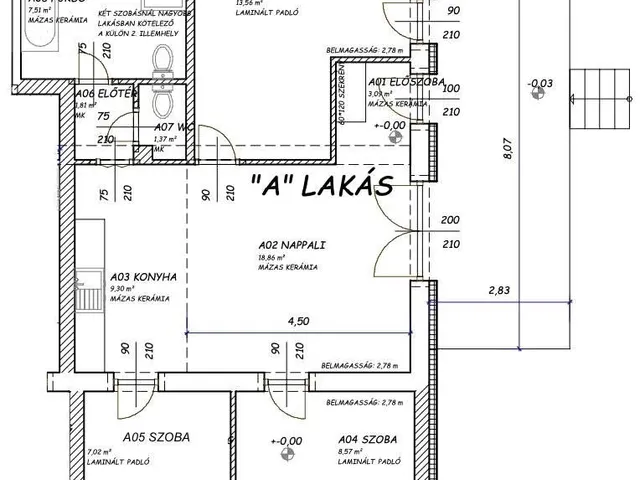 Eladó lakás Pusztavám 51 nm