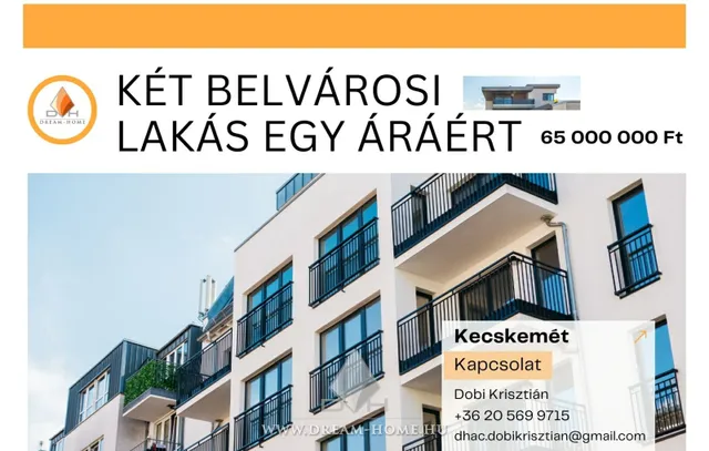 Eladó lakás Kecskemét 107 nm