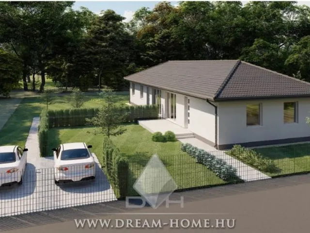 Eladó ház Kecskemét, Kényelmes, új építésű családi ház eladó Katonatelepen 65 nm