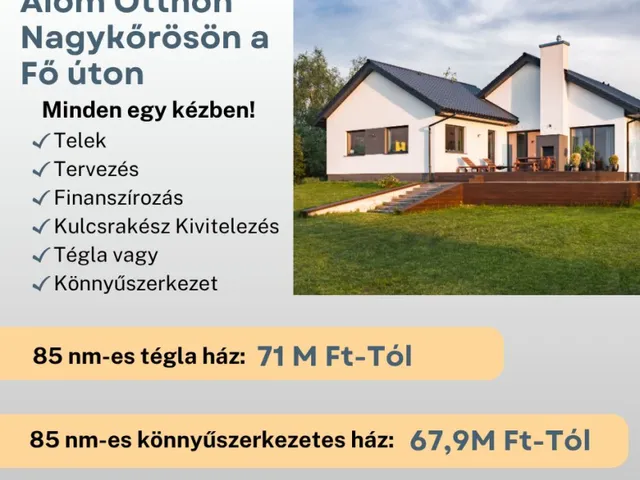 Eladó ház Nagykőrös 85 nm