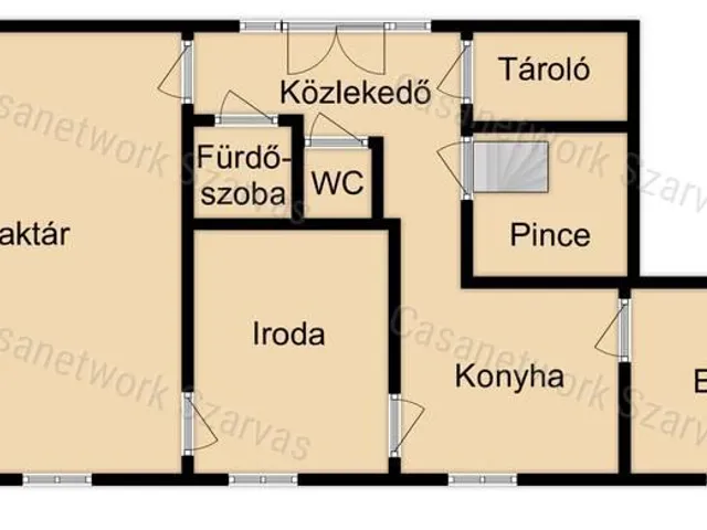 Kiadó kereskedelmi és ipari ingatlan Szarvas 141 nm