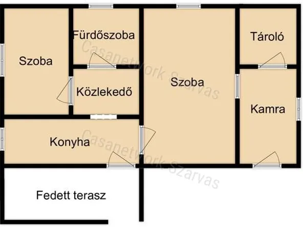Eladó mezőgazdasági ingatlan Szarvas 68 nm
