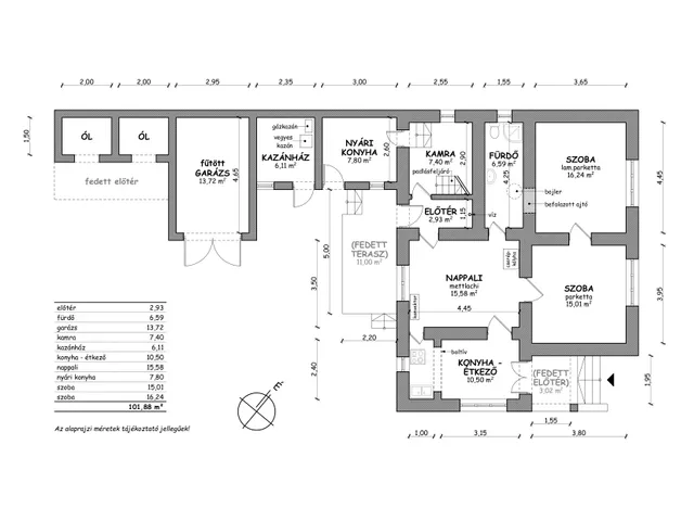 Eladó ház Békéscsaba, Oncsakertek 73 nm